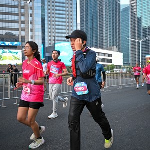 Race photo from SMARTFREN RUN 2026
