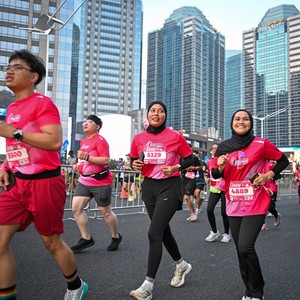Race photo from SMARTFREN RUN 2026