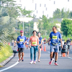 Race photo from BOGORUN 2026