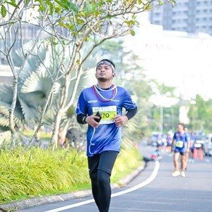Race photo from BOGORUN 2026