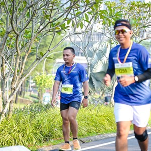 Race photo from BOGORUN 2026