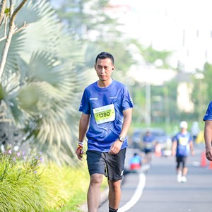 Race photo from BOGORUN 2026