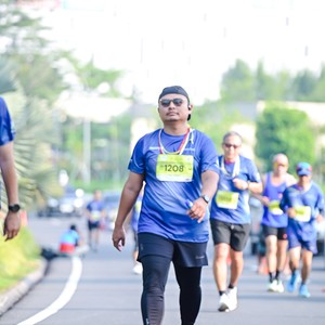 Race photo from BOGORUN 2026