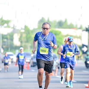 Race photo from BOGORUN 2026