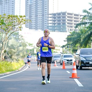 Race photo from BOGORUN 2026