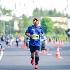 Race photo from BOGORUN 2026