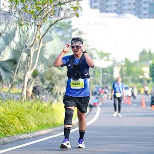Race photo from BOGORUN 2026