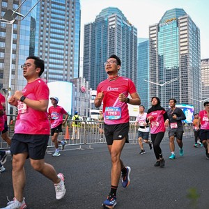 Race photo from SMARTFREN RUN 2026