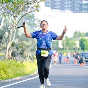 Race photo from BOGORUN 2026