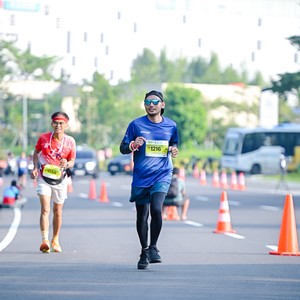 Race photo from BOGORUN 2026