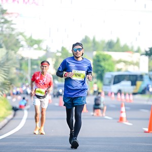 Race photo from BOGORUN 2026