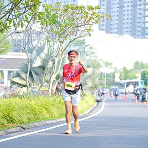 Race photo from BOGORUN 2026
