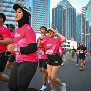 Race photo from SMARTFREN RUN 2026