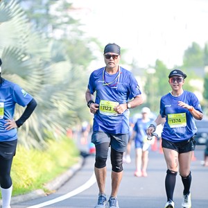 Race photo from BOGORUN 2026