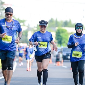 Race photo from BOGORUN 2026