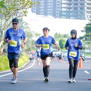 Race photo from BOGORUN 2026