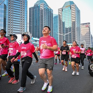 Race photo from SMARTFREN RUN 2026