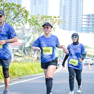 Race photo from BOGORUN 2026