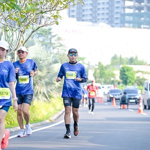 Race photo from BOGORUN 2026