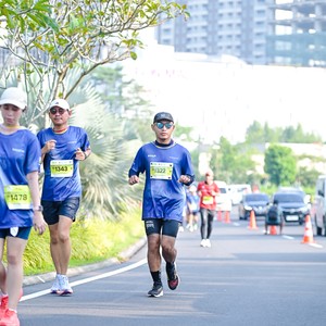 Race photo from BOGORUN 2026
