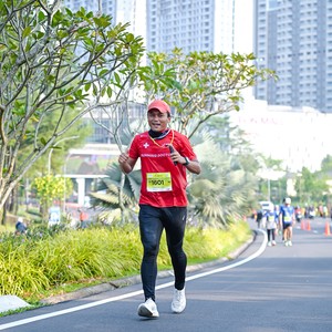 Race photo from BOGORUN 2026