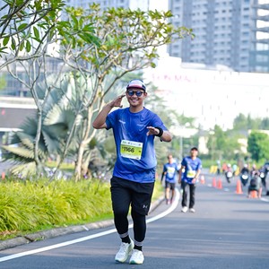 Race photo from BOGORUN 2026