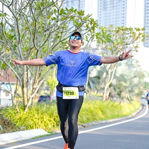 Race photo from BOGORUN 2026