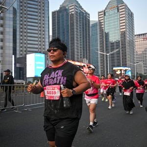 Race photo from SMARTFREN RUN 2026