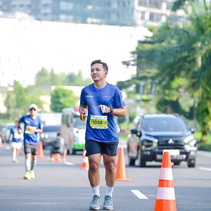 Race photo from BOGORUN 2026
