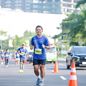 Race photo from BOGORUN 2026