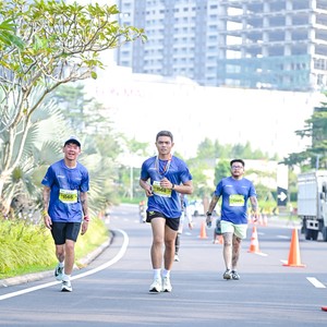 Race photo from BOGORUN 2026