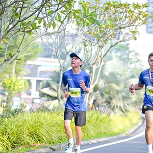 Race photo from BOGORUN 2026