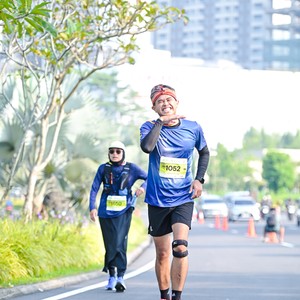 Race photo from BOGORUN 2026
