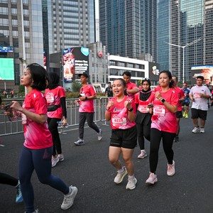 Race photo from SMARTFREN RUN 2026