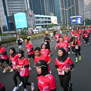 Race photo from SMARTFREN RUN 2026