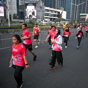 Race photo from SMARTFREN RUN 2026
