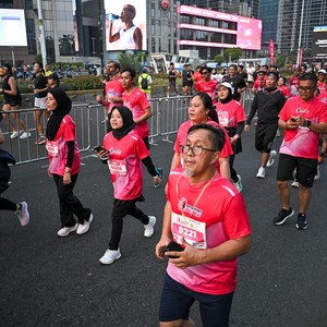 Race photo from SMARTFREN RUN 2026