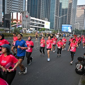 Race photo from SMARTFREN RUN 2026