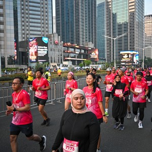 Race photo from SMARTFREN RUN 2026