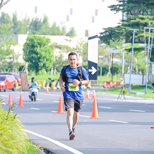 Race photo from BOGORUN 2026
