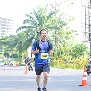 Race photo from BOGORUN 2026