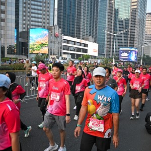 Race photo from SMARTFREN RUN 2026