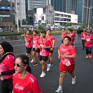 Race photo from SMARTFREN RUN 2026
