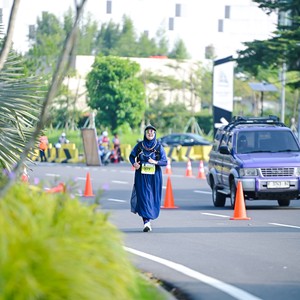 Race photo from BOGORUN 2026