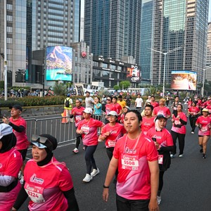 Race photo from SMARTFREN RUN 2026