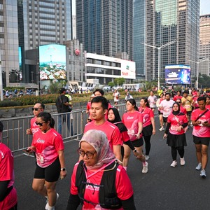 Race photo from SMARTFREN RUN 2026
