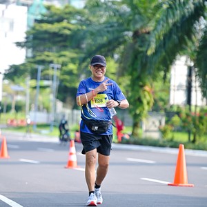 Race photo from BOGORUN 2026