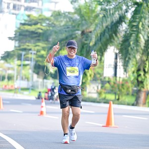 Race photo from BOGORUN 2026