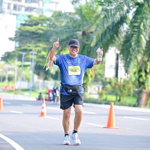 Race photo from BOGORUN 2026
