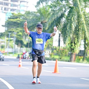 Race photo from BOGORUN 2026